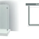 Varioglass Signum 403 Zuhanyfal víztiszta üveg (90x90x30x200 cm)Varioglass Gyors kiszállítás