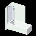 Varioglass Signum 605 Kádparaván (120x150 cm)Varioglass Vedd meg most
