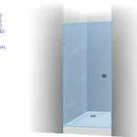 Legkelendőbb Riho Scandic S101 Zuhanyajtó (97,8-98,2 cm, króm, átlátszó, 100x200 cm, #GC 03200)Riho