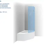 Riho Scandic S500 Kádparaván (85x35,5x150 cm, #GC 62200)Riho Alacsony ár
