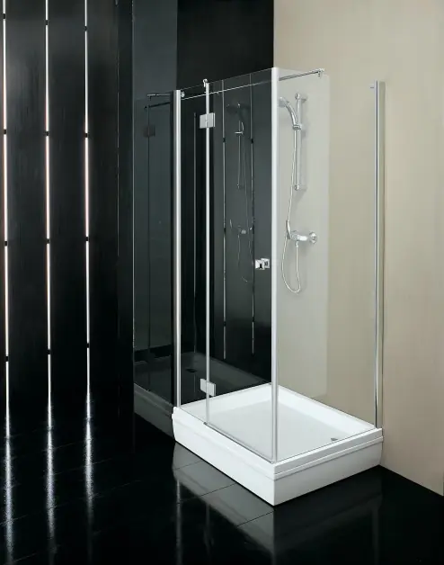 Kolpa-San Stella TV 80/90 zuhanyajtó (Edzett átlátszó üveg, 88-90 cm, Króm (balos), 90 R (jobbos), #791760)Kolpa-San Olcsó
