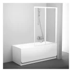 Ravak VS2 105 cm kádparaván Transparent üveggel, fehér 796M0100Z1Ravak Legkelendőbb