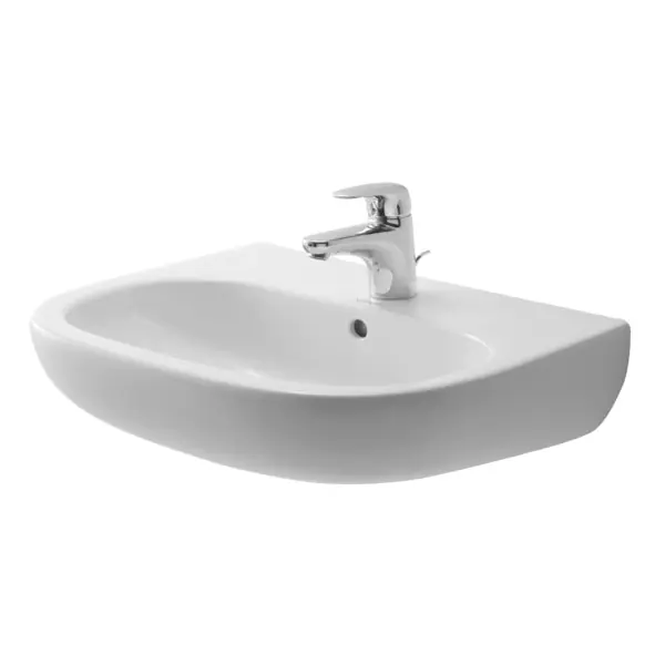 Azonnali szállítás Duravit D-Code 60x46 cm-es mosdó 231060 (23106000002)Duravit