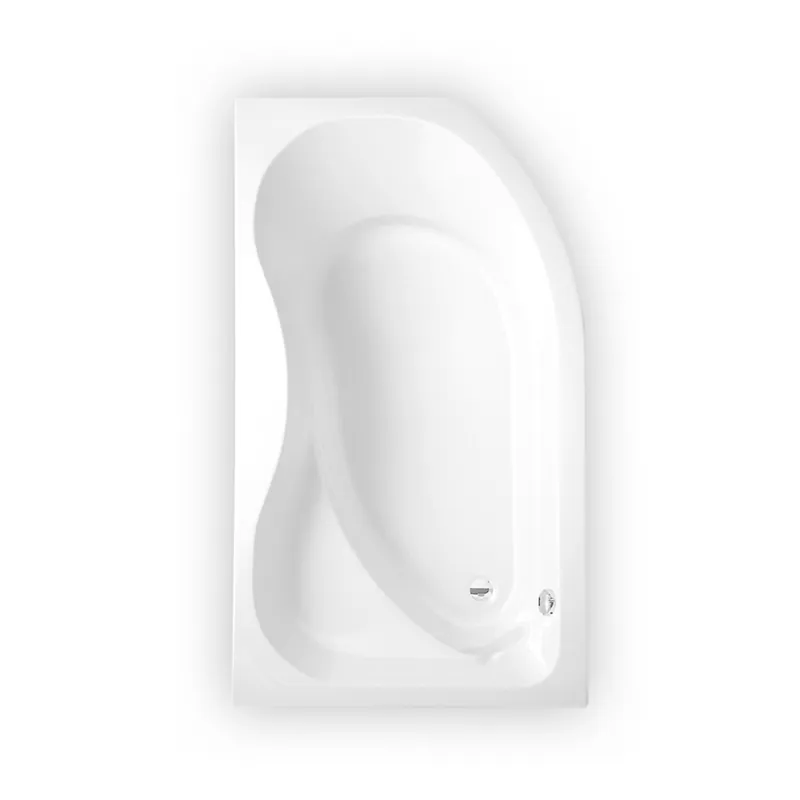 Legjobb ár Roltechnik Activa Aszimmetrikus kád (beépíthető, 170x90 cm, #8170000, balos)Roltechnik