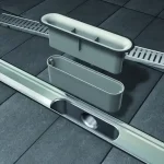 Aco Comfort normál (92mm) szigetelő gallér nélküli zuhanyfolyóka (885 mm, 9010.88.17)ACO Exkluzív ajánlat