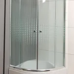 Akciós ár Roltechnik Bilbao negyedköríves zuhanykabin + Zuhanytálca (77,5-79,5x194 cm, króm, 80x80 cm, Transparent)Roltechnik