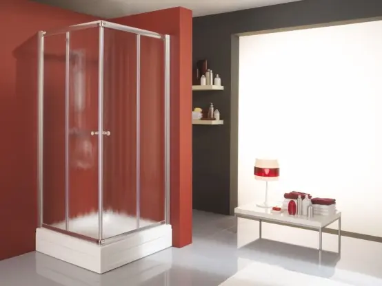 Kolpa-San Orion TKK 70/80/90 szögletes zuhanykabin (Fehér, Edzett átlátszó üveg, 70x90, 70 x 90 cm)Kolpa-San Expressz kézbesítés