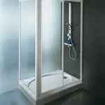 Expressz kézbesítés Kolpa-San Luna TV/2D 110 zuhanyajtó "OUTLET" (110 cm, Chinchilla, Fehér, 110 cm)Kolpa-San