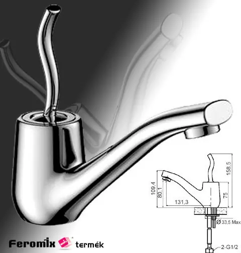 Alacsony ár Feromix Thomas 160310.1 mosdó csaptelepCoway
