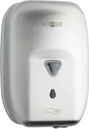 Prémium Nofer Miha rozsdamentes automatikus szappanadagoló 1200 ml (Szálcsiszolt, 03023.S)Nofer
