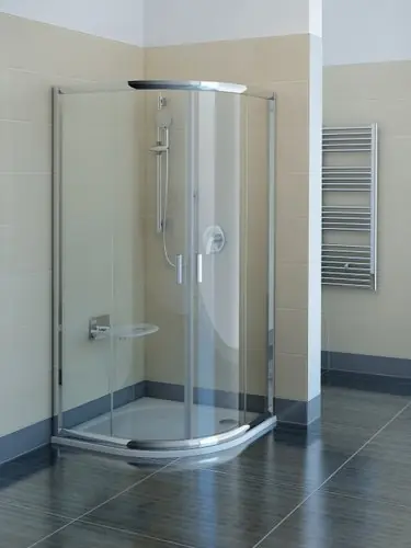 Szuper akció Ravak Blix BLCP4 negyedköríves zuhanykabin (80x80 cm, szatén, Transparent, #3B240U00Z1)Ravak