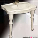 Szuper akció Feromix Elegante E-LP001/L rusztikus mosdó lábbalCoway