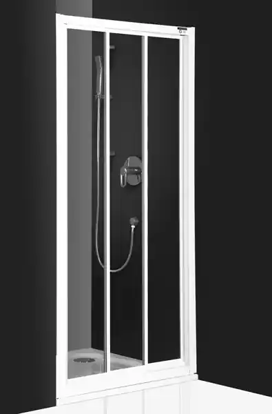 Prémium Roltechnik Classic Line PD3/1000 zuhanyajtó (975-1000 mm, ezüst, Transparent, #421-1000000-01-02)Roltechnik