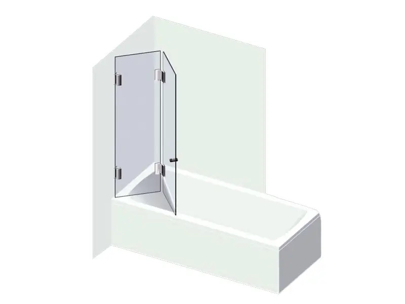 Biztonságos vásárlás Varioglass Globus 605 kádparaván (110x150 cm)Varioglass