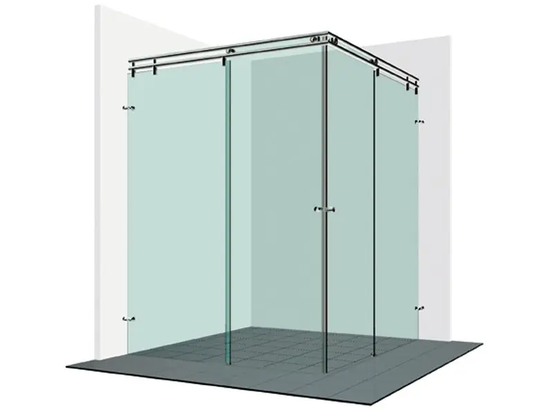 Varioglass Vendum V22 tolóajtós zuhanykabin víztiszta üveg (110x110 cm)Varioglass Outlet