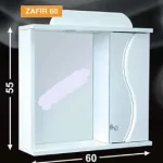 Nézd meg most Guido Zafir 60 tükrös fürdőszobaszekrény (fehér)Guido