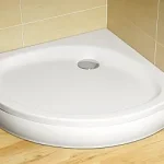 Radaway Patmos B 90x90 negyedköríves zuhanytálca szifonnal (4T99155-03)Radaway Újdonság