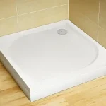 Radaway Paros C szögletes öntöttmárvány zuhanytálca (előlapos, 80x80 cm, #MBC8080-03-1+MOC8080-03-1)Radaway Akció