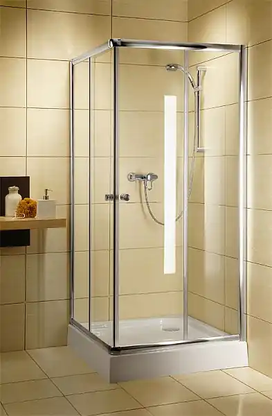 Kedvezményes ár Radaway Dolphi Classic C 90x90 szögletes zuhanykabin (fehér, 90x90x185 cm, Barna, #30050-04-08)Radaway