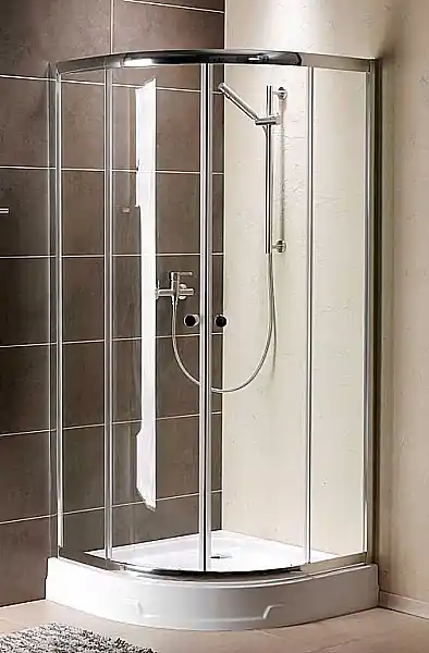 Utolsó esély Radaway Dolphi Premium A 80x80 negyedköríves zuhanykabin (80x80x190 cm, króm, Barna, #30413-01-08)Radaway
