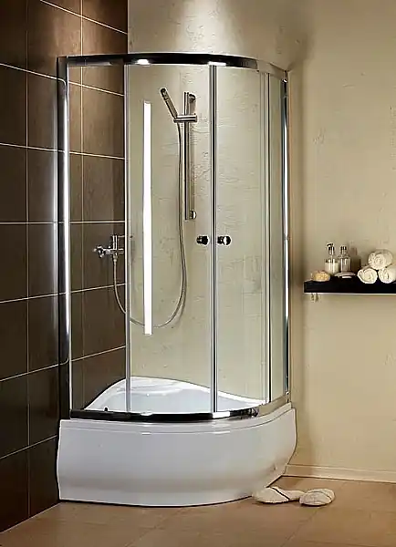 Kihagyhatatlan ajánlat Radaway Dolphi Premium A1700 90x90 negyedköríves zuhanykabin (90x90x170 cm, króm, Grafit, #30401-01-05)Radaway