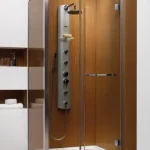 Radaway Carena KDJ 120x80 szögletes zuhanykabin (120x80x195 cm / balos, króm, Barna, #34442-01-08NL)Radaway Különleges ajánlat