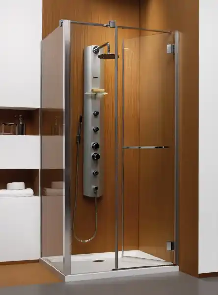 Radaway Carena KDJ 120x80 szögletes zuhanykabin (120x80x195 cm / balos, króm, Barna, #34442-01-08NL)Radaway Különleges ajánlat