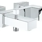 Szezonális akció Grohe Eurocube egykaros kádcsaptelep 23140 000 (23140000)Grohe