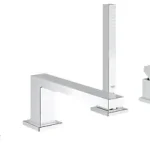 Korlátozott ajánlat Grohe Eurocube kádperembe süllyeszthető kádtöltő csaptelep 19897 000 (19897000)Grohe