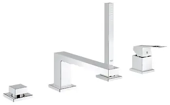 Korlátozott ajánlat Grohe Eurocube kádperembe süllyeszthető kádtöltő csaptelep 19897 000 (19897000)Grohe