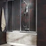 Radaway Vesta DWD kádparaván (króm, 180x150 cm, Fabrik, #203180-06)Radaway Legnépszerűbb