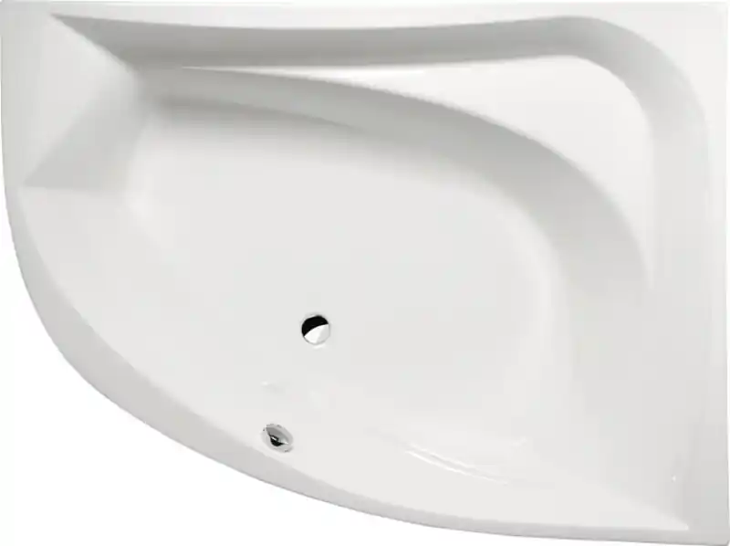 Alacsony ár Polysan Tanya 160x120 aszimmetrikus kád, jobbos 66119Polysan