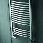 Zehnder Aura íves króm fürdőszobai csőradiátor (488 W, 595x1217 mm, #PBTCZ 1200x600) PBTCZ-120-060Zehnder Expressz szállítás