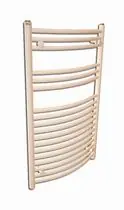 Alacsony ár Radeco A/L 400 íves törölközőszárítós csőradiátor (480 W, fehér, 870x435 mm, #A3-400/L)Radeco