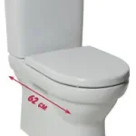 Ajánlat Jika Tigo rövid mélyöblítésű monoblokkos wc bal alsó bekötéssel 8.2421.6.000.231.1 + 8.2821.3.000.742.1Jika