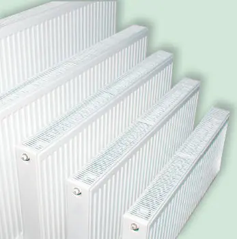 Warmair kompakt 500 mm magas acéllemez radiátor (500x2200 mm, fehér, 3285 W)Warmair Gyors szállítás