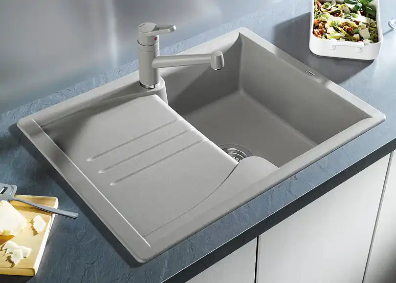 BLANCO ENOS 40S Silgranit mosogató dugókiemelővel (kávé, #515079)Blanco Korlátozott ajánlat