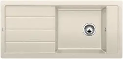 Alacsony ár BLANCO MEVIT XL 6S Silgránit mosogató dugókiemelő nélkül (sand, #518360)Blanco
