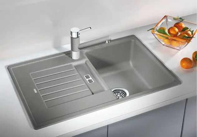 BLANCO ZIA 45S Silgranit mosogató dugókiemelővel (antracit, #514724)Blanco Gyors kiszállítás