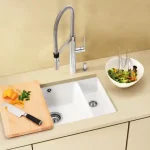 Biztonságos vásárlás BLANCO SUBLINE 350/150-U kerámia PuraPlus aláépíthető mosogató (aluszürke, #514528)Blanco