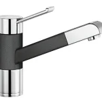 Outlet BLANCO ZENOS-S Silgranit/króm kihúzahatófejes csaptelep, antracit 517819Blanco