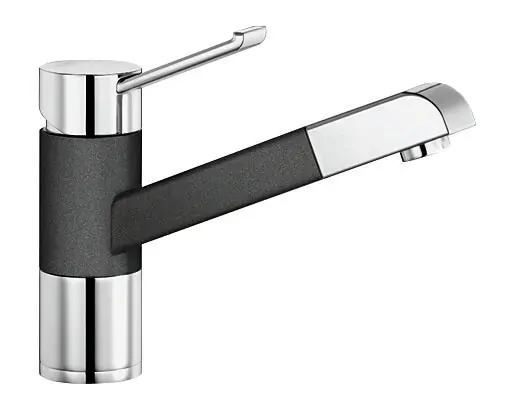 Outlet BLANCO ZENOS-S Silgranit/króm kihúzahatófejes csaptelep, antracit 517819Blanco