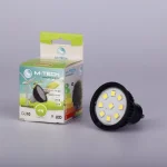 M-Tech GU10 Spot 9 LED SMD, 230V, 4W, 290Lm Meleg Fehér 3000K, Aluminium 6060, MTL420 led izzóM-tech Rendeld meg most