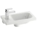 Ravak Chrome 400 40x22 kézmosó (40x22 cm, balos csapfurattal, #XJGL1100000)Ravak Újdonság
