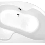 MyLine Spa Palma aszimmetrikus kád (beépíthető / balos, 160x105 cm, #AK00250)MyLine Spa Alacsony ár