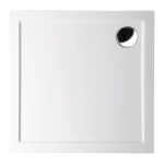 Sapho POLYSAN AURA 90x90 cm öntöttmárvány zuhanytálca, fehér 43511Polysan Népszerű
