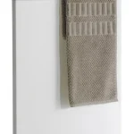 Akció Sapho MAGNIFICA 456x1206 mm fürdőszobai radiátor, texturált fehér IR135Sapho