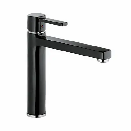 Kludi Zenta egykaros mosogató csaptelep króm/fekete 389738675Kludi Prémium