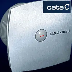 Rendeld meg most Cata X-Mart Matic 10 szellőztető gyorsrögzítő rendszerrel és automata zsaluval (fehér, #X-Mart 10 MT)Cata