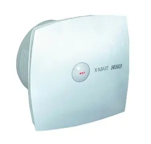 Outlet Cata X-Mart Matic 12 szellőztető gyorsrögzítő rendszerrel és automata zsaluval (inox, #X-Mart 12 M)Cata